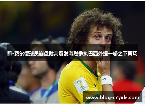 凯-费尔德球员崩盘裁判爆发激烈争执巴西外援一怒之下离场